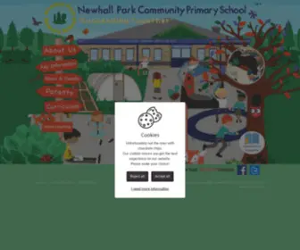 Newhallparkprimary.net(Newhall Park Community Primary School) Screenshot