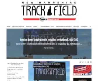 Newhampshiretrackandfield.com(NH Cross Country and Track & Field) Screenshot