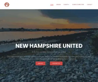 Newhampshireunited.com(Unite and empower the voices of patriotic citizens) Screenshot