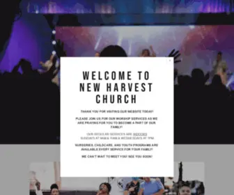 Newharvestnorwalk.com(New Harvest church) Screenshot