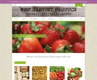 Newharvestproduce.com.au(New Harvest Produce) Screenshot