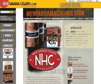 Newhavanacigars.com(New Havana Cigars) Screenshot