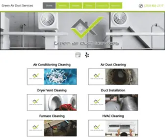 Newhavenductcleaning.com(Green Air Duct Services is an HVAC Service in New Haven) Screenshot