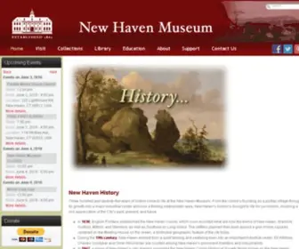 Newhavenmuseum.org(New Haven Museum) Screenshot