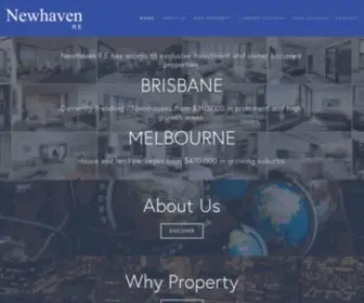 Newhavenre.com.au(Newhaven RE) Screenshot