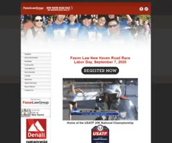 Newhavenroadrace.org(Faxon Law New Haven Road Race) Screenshot