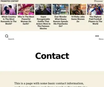 Newheadlinesdesk.com(Contact) Screenshot