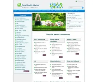 Newhealthadvisor.com(New Health Advisor) Screenshot