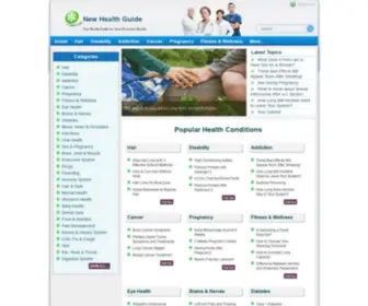 Newhealthguide.org(New Health Guide) Screenshot