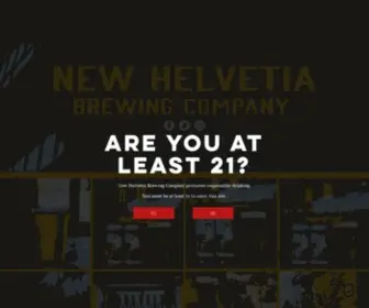 Newhelvetiabrew.com(Est. 2012) Screenshot