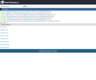 Newhindisong.in(New Hindi Mp3 Songs) Screenshot