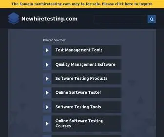 Newhiretesting.com(Pre-employment testing) Screenshot