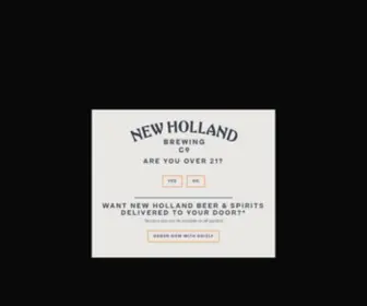 Newhollandbrew.com(New Holland Brewing) Screenshot