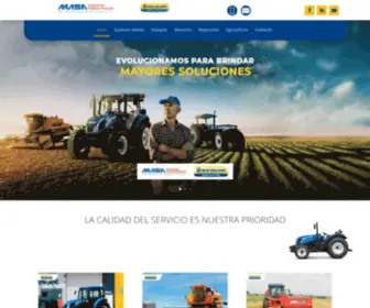 Newhollandmitsui.com(Venta de Maquinaria Agrícola) Screenshot