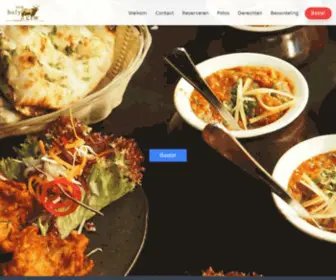 Newholycow.com(New Holycow restaurant) Screenshot