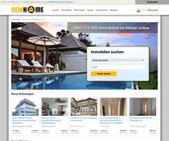 Newhome.de(Immobilien, Häuser und Wohnungen) Screenshot