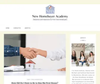 Newhomebuyeracademy.com(First-Time Homebuying Education) Screenshot