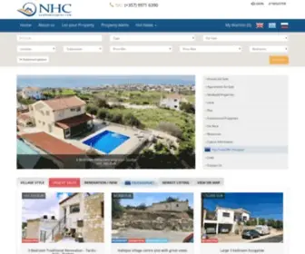 Newhomecyprus.com(Buying a house in the Sun with New Home Cyprus) Screenshot