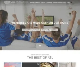 Newhomesdivisionga.com(Berkshire Hathaway HomesServices Georgia Properties New Homes Division) Screenshot