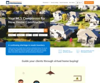 Newhomesourceprofessional.com(NewHomeSource Professional) Screenshot