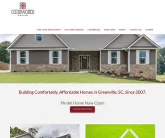 Newhomessc.com(Distinguished Design) Screenshot