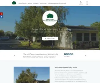 Newhope-Recovery.org(Modesto Addiction Treatment Centers) Screenshot