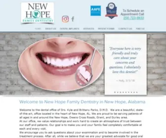 Newhopefamilydentistry.com(Dr. Dugald McMillan) Screenshot