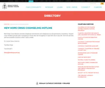 Newhopeonline.org(New Hope Crisis Counseling Hotline) Screenshot