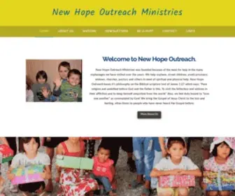 Newhopeoutreach.org(New Hope Outreach Ministries) Screenshot