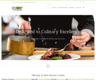 Newhorizoncuisine.com(Premium Foodservice Products) Screenshot