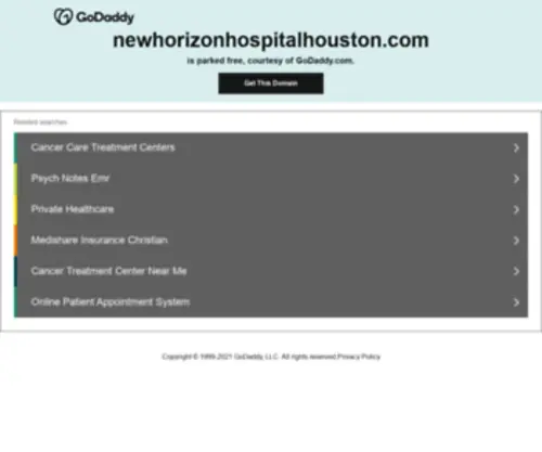 Newhorizonhospitalhouston.com(Newhorizonhospitalhouston) Screenshot