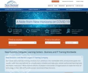 Newhorizons.com(New Horizons) Screenshot