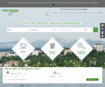 Newhouse.fr(New House Immobilier) Screenshot