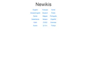 Newikis.com(Newikis) Screenshot