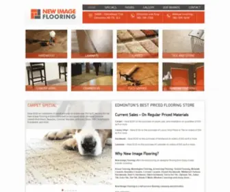 Newimageflooring.ca(Flooring Edmonton) Screenshot