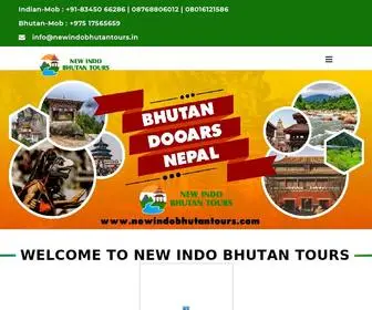 Newindobhutantours.in(New Indo Bhutan Tours And Travels) Screenshot