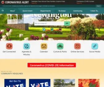 Newingtonct.gov(Newington, CT) Screenshot