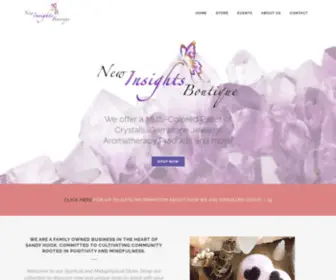 Newinsightsboutique.com(New Insights) Screenshot