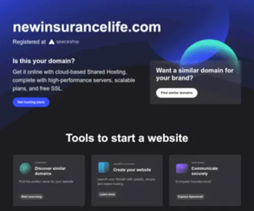 Newinsurancelife.com(Newinsurancelife) Screenshot