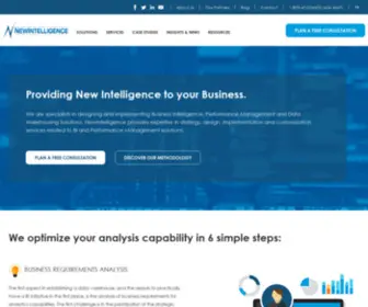 Newintelligence.ca(Business intelligence) Screenshot