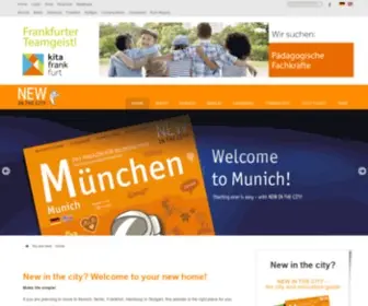 Newinthecity.de(NEW IN THE CITY) Screenshot