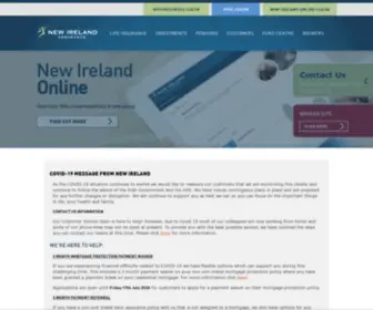 Newireland.ie(Securing your future) Screenshot