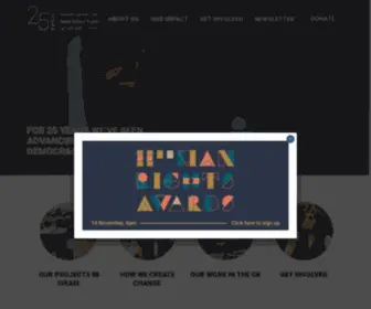 Newisraelfund.org.uk(New Israel Fund) Screenshot