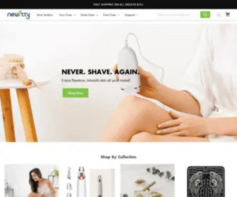 Newitty.com(Hair Removal Devices) Screenshot