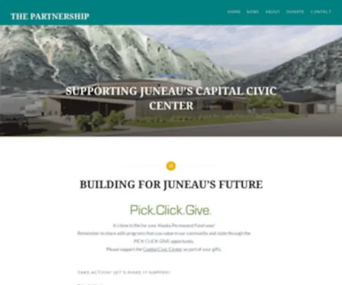 Newjacc.org(SUPPORTING JUNEAU'S CAPITAL CIVIC CENTER) Screenshot