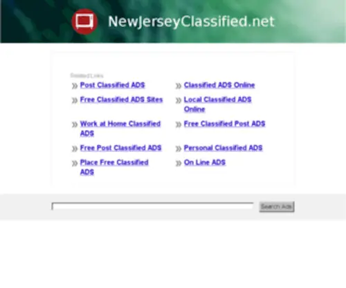 Newjerseyclassified.net(Free classifieds in India) Screenshot