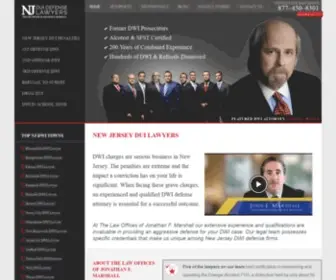 Newjerseyduilawyer.com(New Jersey DUI Lawyers) Screenshot