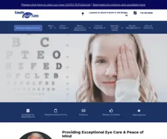 Newjerseyeyesite.com(Family Eye Care) Screenshot