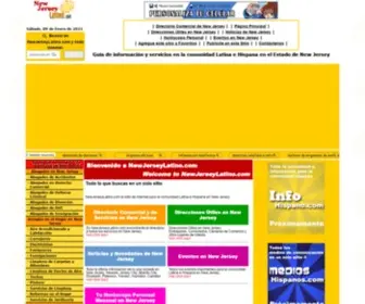 Newjerseylatino.com(New Jersey Latino) Screenshot