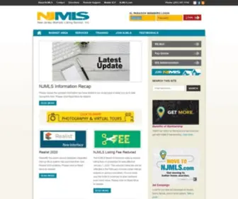 Newjerseymls.com(New Jersey Multiple Listing Service) Screenshot